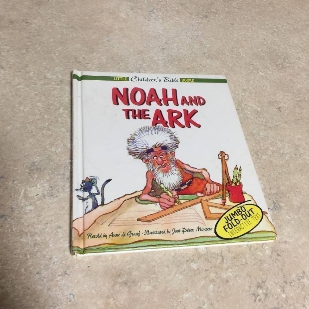4/$25 Children’s bible book Noah and the Ark
